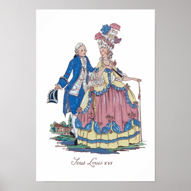 Poster Sous Louis XVI (Frente)