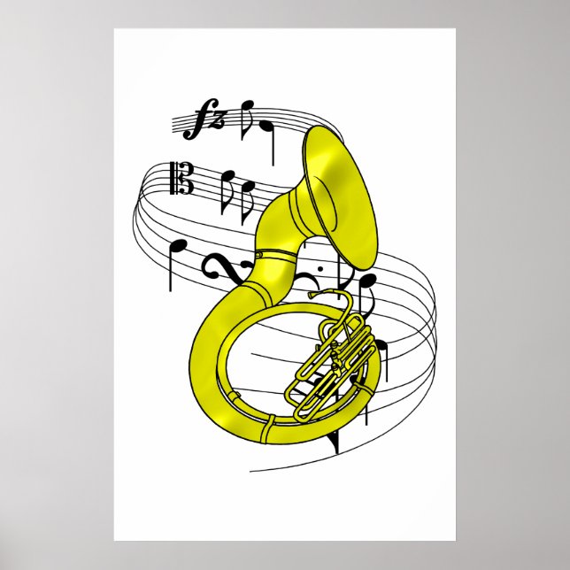 Poster Sousaphone (Frente)