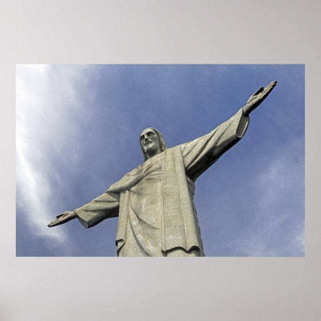 Poster South America, Brazil, Rio de Janeiro. Christ 2 (Frente)