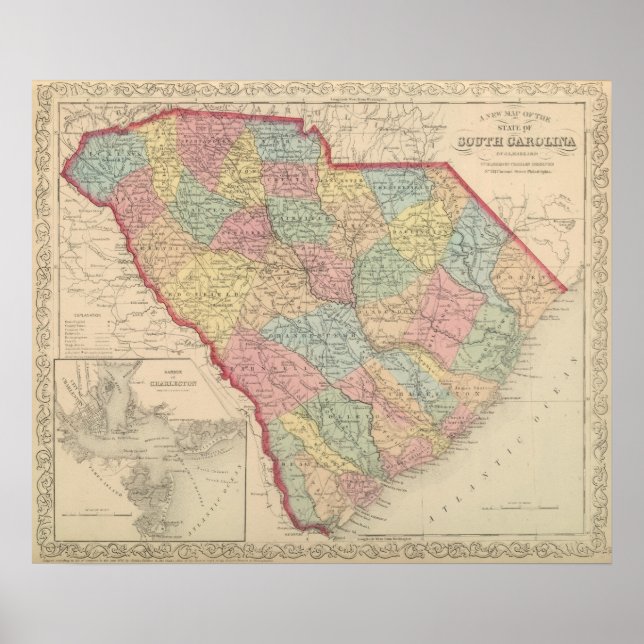 Pôster South Carolina 2 (Frente)