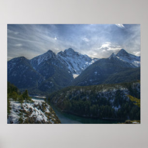 Pôster South Diablo Lake