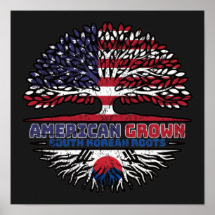 Poster South Korean South Korea US American USA United