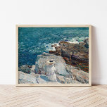 Poster South Ledges, Appledore | Childe Hassam<br><div class="desc">South Ledges,  Appledore (1913) | Arte original do pintor impressionista americano Childe Hassam (1859-1935). Use as ferramentas de design para adicionar texto personalizado ou personalizar a imagem.</div>