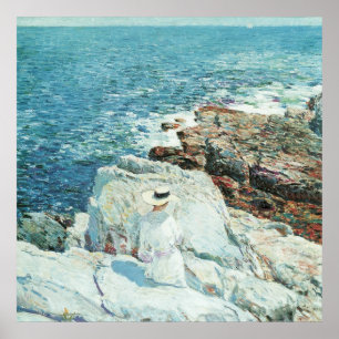 Poster South Ledges, Appledore, por Frederick Childe Hass