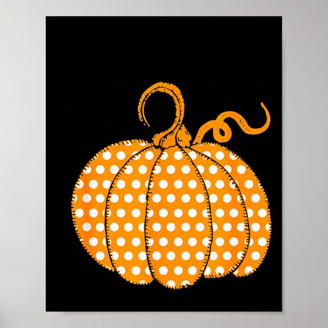 Poster Southern Autumn Happy Fall Yall - Its Fall Lka Dot (Frente)
