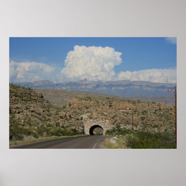 Poster Southern Vista - Big Bend, Texas (Frente)