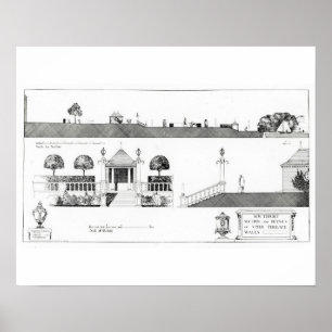 Poster Southport: Seção e detalhes de terraço superior