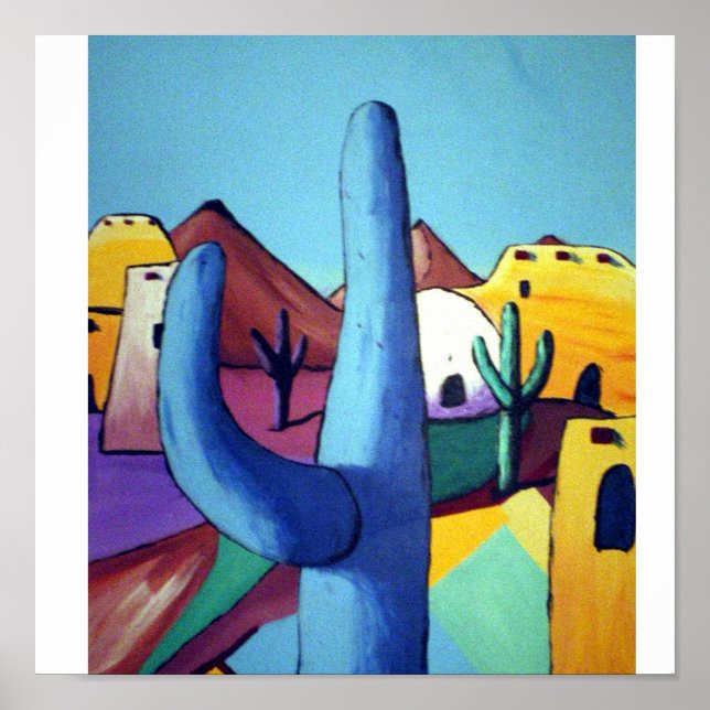 Pôster Southwest Blues (Frente)