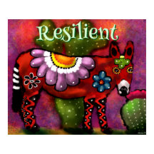 Southwest Talavera-Style Donkey Personalized