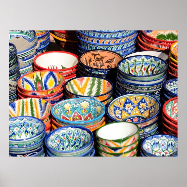 Poster Souvenirs no Uzbequistão (Frente)