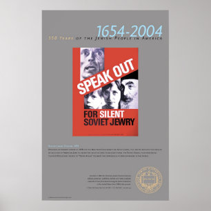 Pôster Soviete Jewry Poster, 1978
