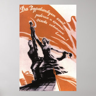 Pôster soviético