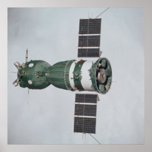 Pôster Soyuz Spacecraft (Apollo-Soyuz Test Project)