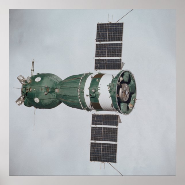 Pôster Soyuz Spacecraft (Apollo-Soyuz Test Project) (Frente)