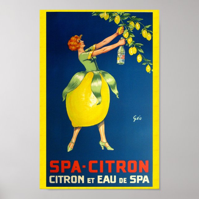 Poster Spa Citron (Frente)