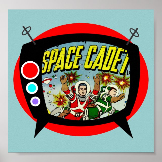 Poster Space Cadet TV (Frente)