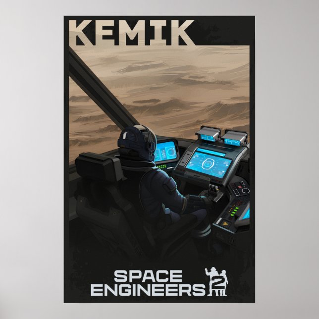 Poster Space Engineers 2: Químico (Frente)