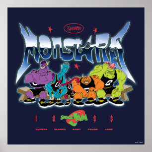 Poster SPACE JAM™ Monstars 1996 Gráfico