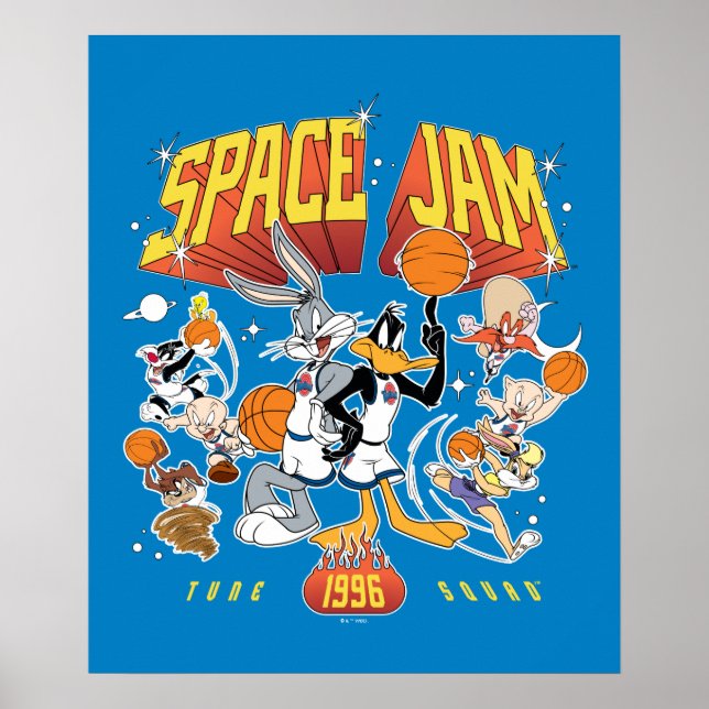 Poster SPACE JAM™ TUNE SQUAD™ 1996 Gráfico (Frente)