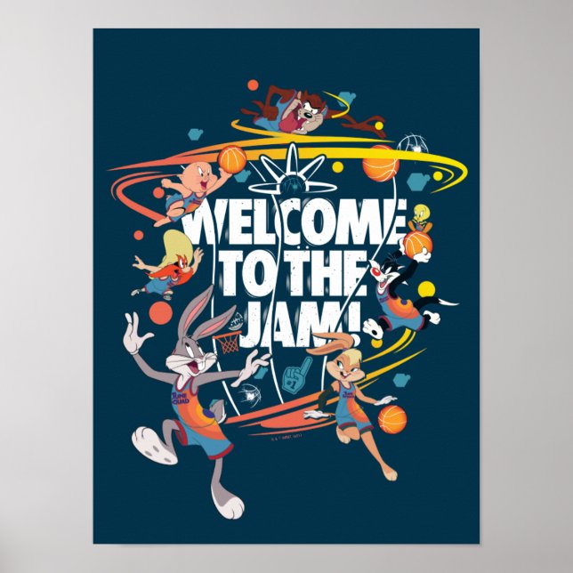 Poster SPACE JAM: UM NOVO LEGADO™ | Bem-vindos ao emperra (Frente)