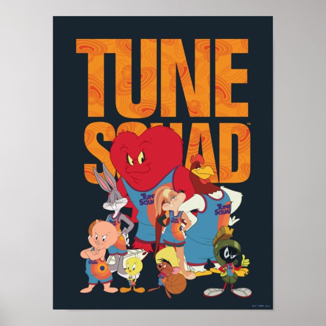 Poster SPACE JAM: UM NOVO LEGADO™ | TUNE SQUAD™ Lineup (Frente)