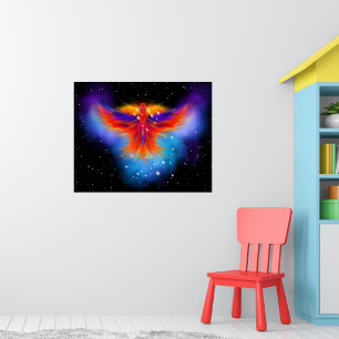 Poster Space Phoenix Nebula