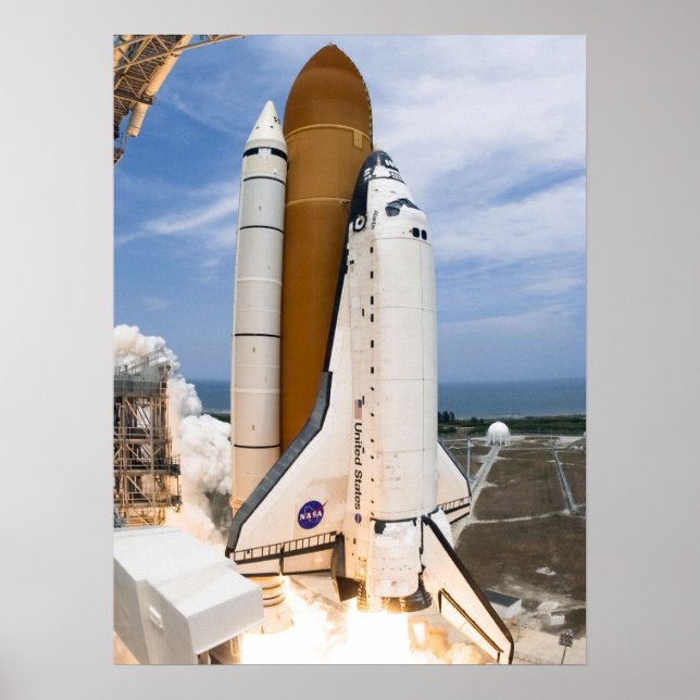 Poster Space Shuttle Atlantis (Frente)