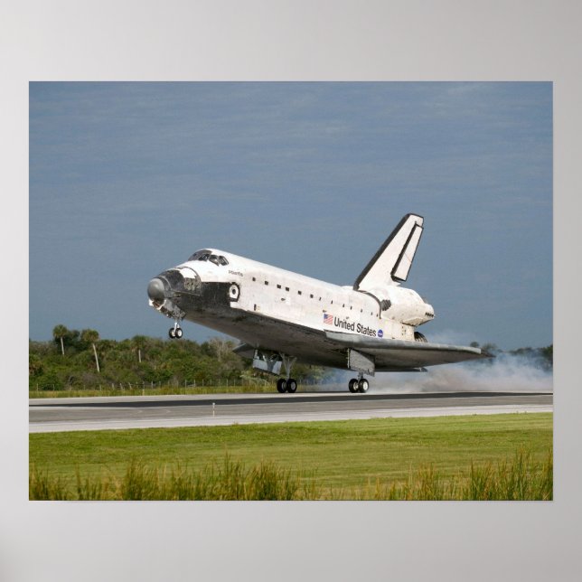 Poster Space Shuttle Atlantis (Frente)