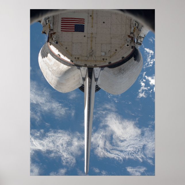 Pôster Space Shuttle Atlantis (Frente)