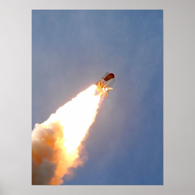 Pôster Space Shuttle Atlantis (Frente)