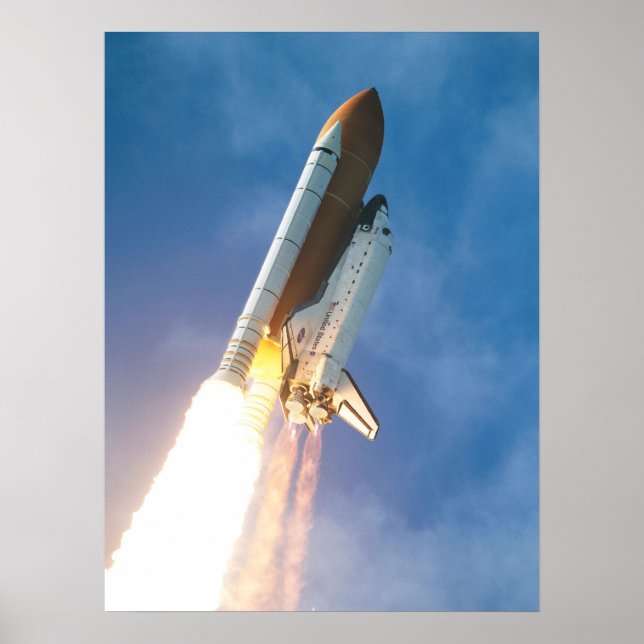 Poster Space Shuttle Atlantis (Frente)