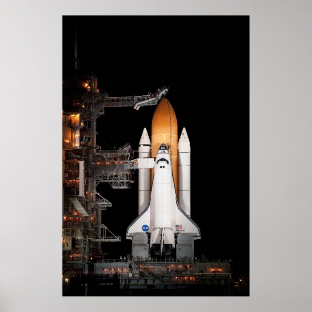 Poster Space Shuttle Atlantis (Frente)