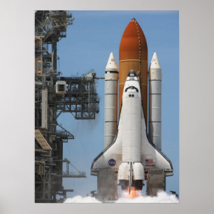 Pôster Space Shuttle Atlantis