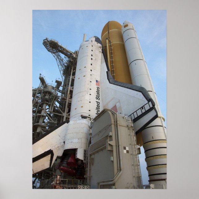 Pôster Space Shuttle Atlantis (Frente)