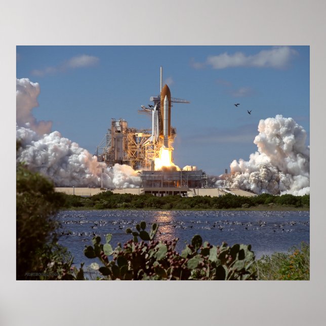 Poster Space Shuttle Atlantis (Frente)