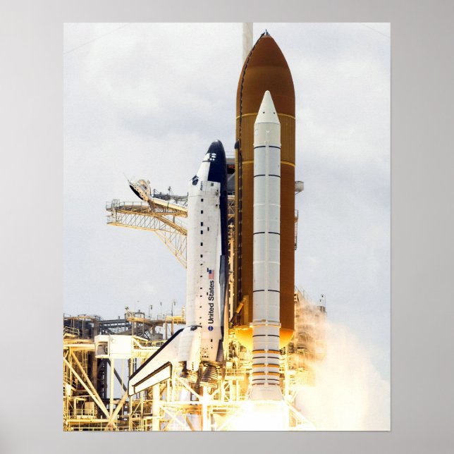Poster Space Shuttle Atlantis (Frente)