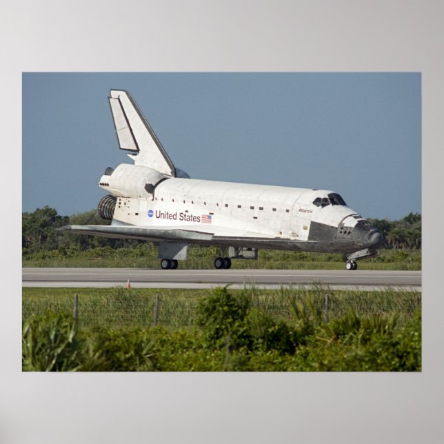 Poster Space Shuttle Atlantis (Frente)