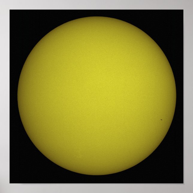 Poster Space Shuttle Atlantis é vista na silhueta (Frente)