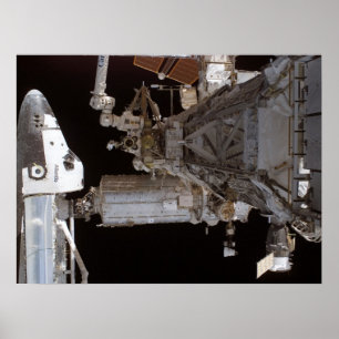 Pôster Space Shuttle Atlantis & ISS (STS-115)