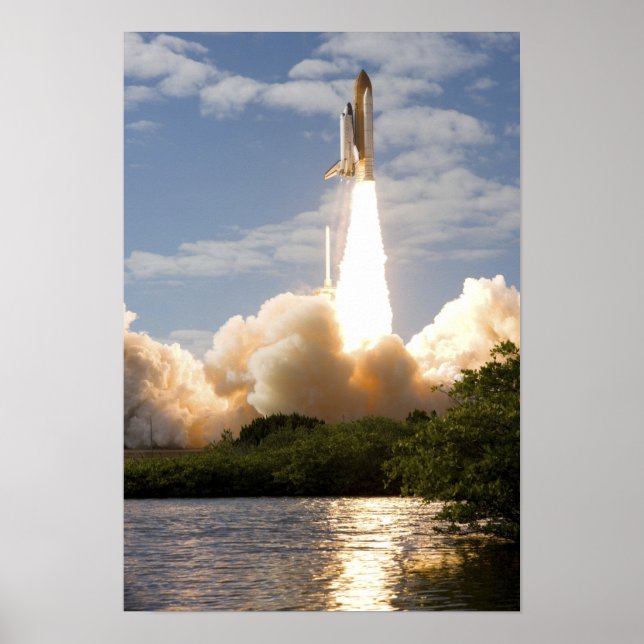Poster Space Shuttle Atlantis levanta 11 (Frente)
