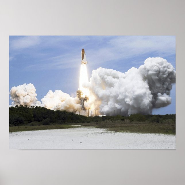 Poster Space Shuttle Atlantis levanta 5 (Frente)