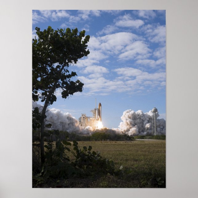 Poster Space Shuttle Atlantis tira 3 (Frente)