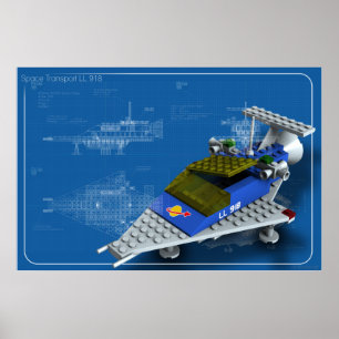Pôster Space Transport LL 918