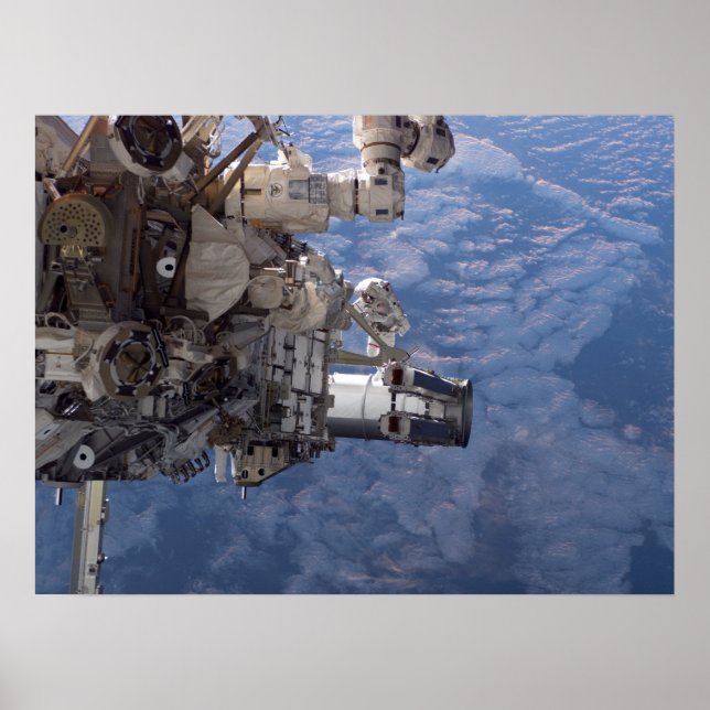 Poster Spacewalk & ISS (STS-115) (Frente)