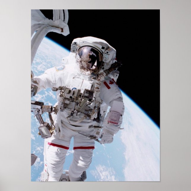 Poster Spacewalk (STS-100) (Frente)