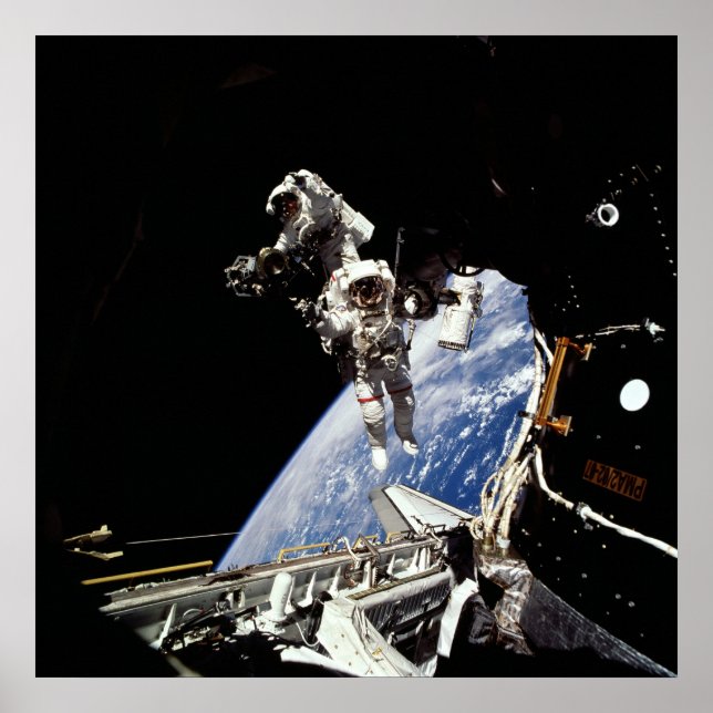 Poster Spacewalk (STS-101) (Frente)