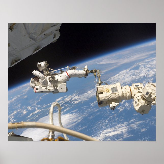 Pôster Spacewalk (STS-110) (Frente)