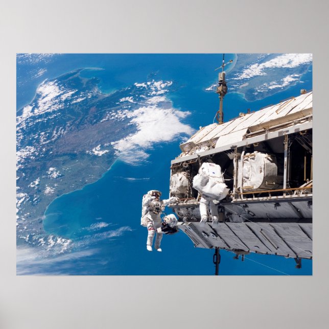 Pôster Spacewalk (STS-116) (Frente)