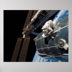 Poster Spacewalk (STS-122)