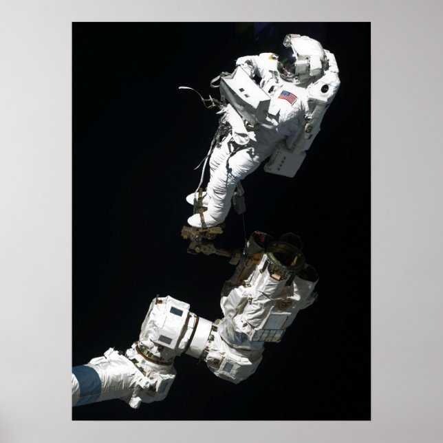 Poster Spacewalk (STS-129) (Frente)